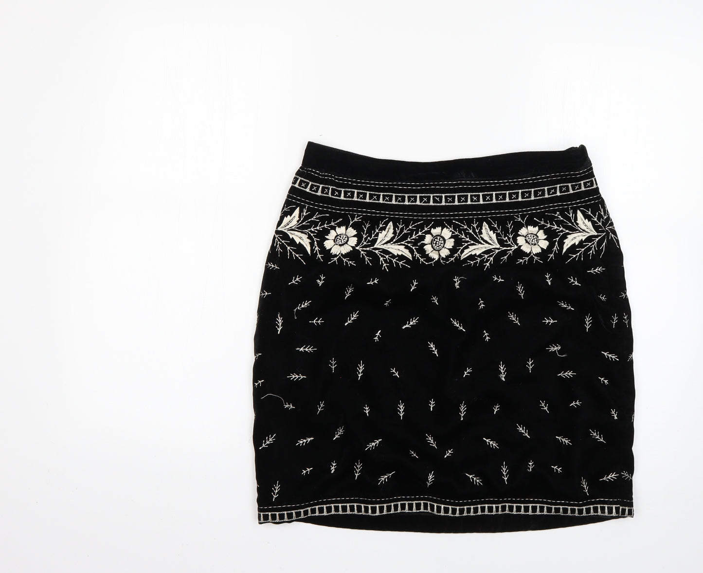 Monsoon Womens Multicoloured Geometric  Mini Skirt Size 10