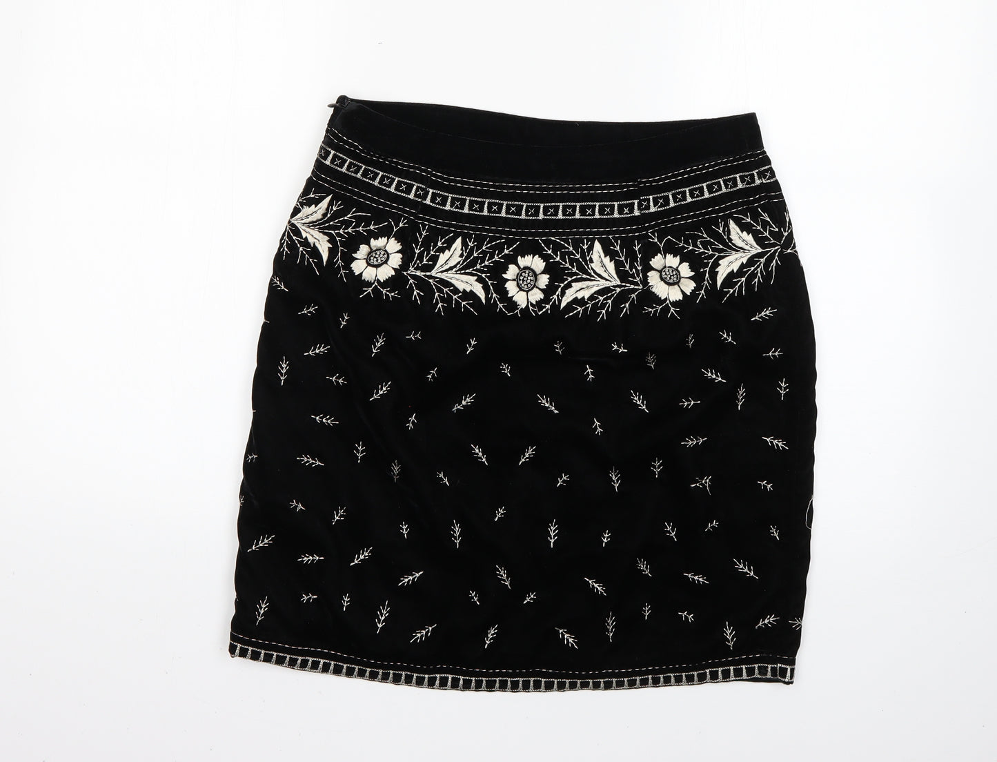 Monsoon Womens Multicoloured Geometric  Mini Skirt Size 10