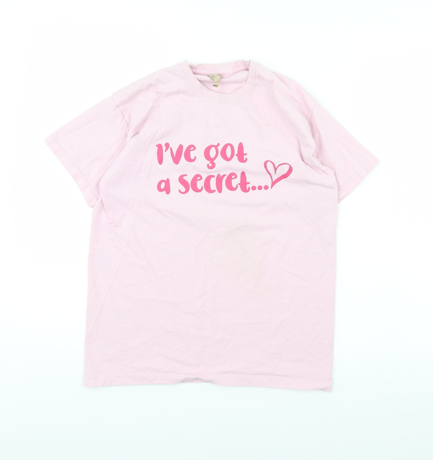 Fruit of the Loom Girls Pink   Basic T-Shirt Size 12 Years  - Going to be a big sister