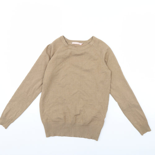 Precchio colors concept Womens Beige   Pullover Jumper Size 12