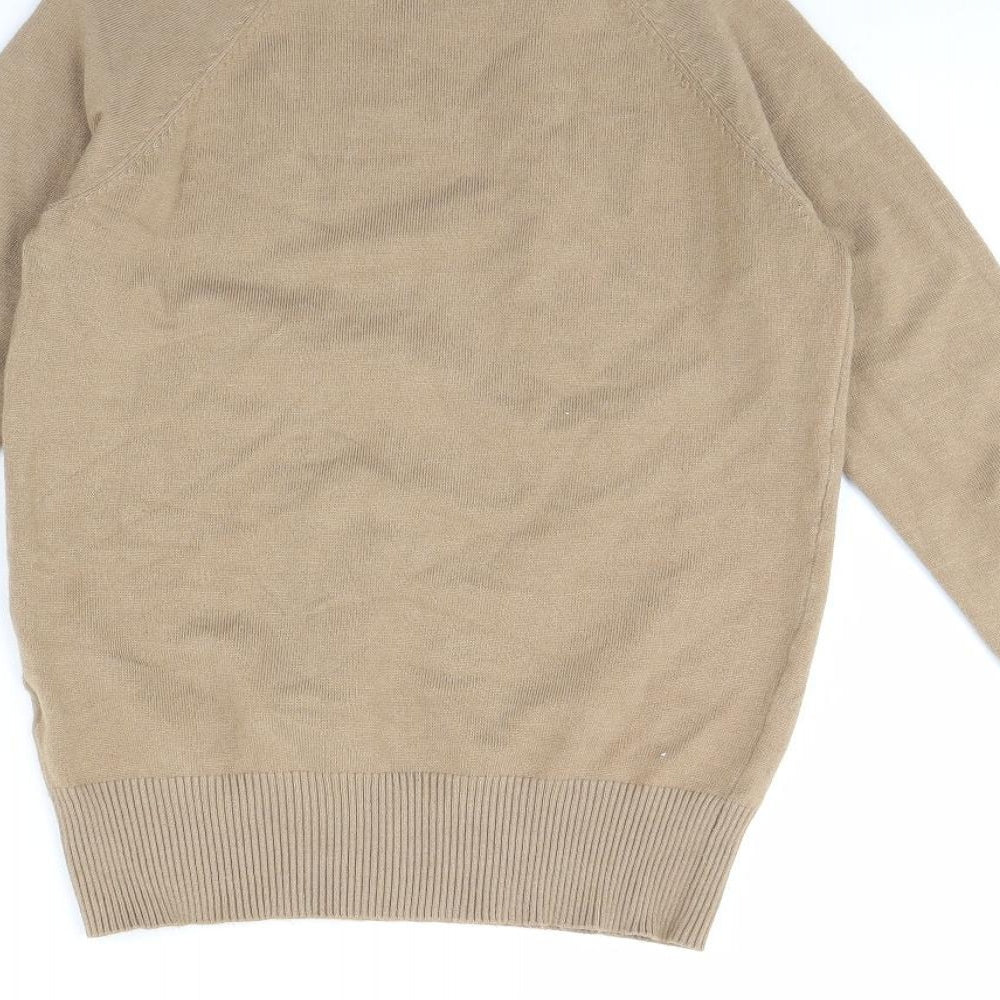 Precchio colors concept Womens Beige   Pullover Jumper Size 12