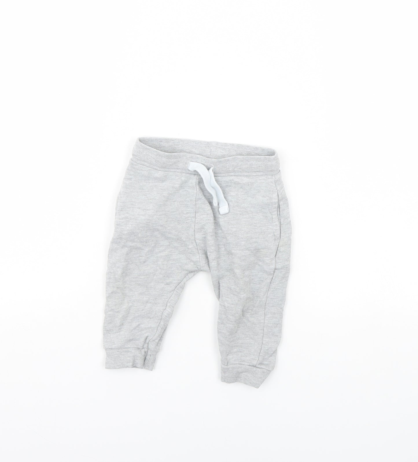 Preworn Baby Grey   Jogger Trousers Size 9 Months