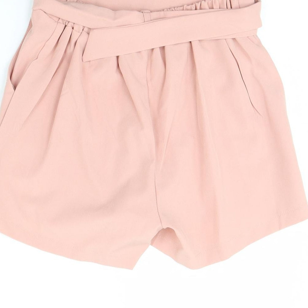 SheIn Womens Pink   Culotte Shorts Size M