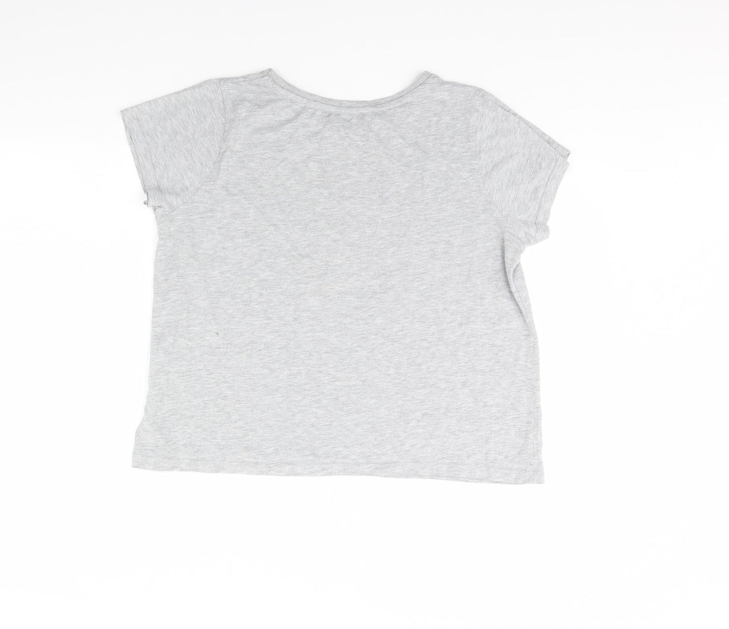 Disney Womens Grey   Basic T-Shirt Size 18