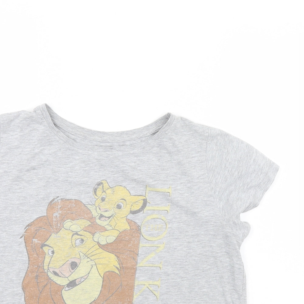 Disney Womens Grey   Basic T-Shirt Size 18