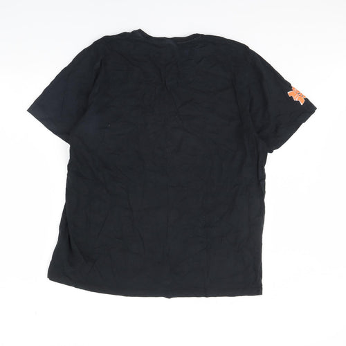 Preworn Mens Black    T-Shirt Size XL