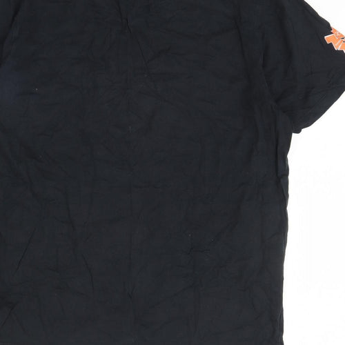 Preworn Mens Black    T-Shirt Size XL