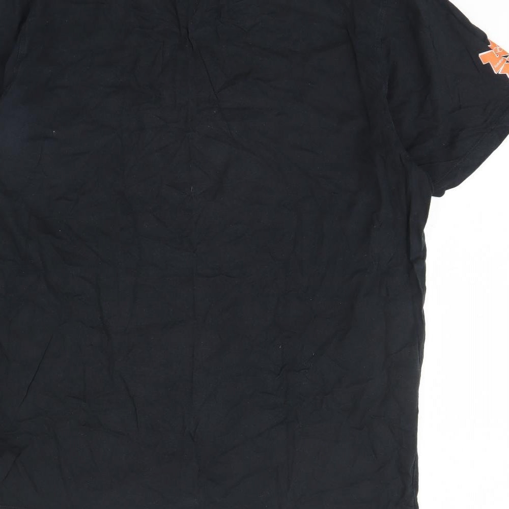 Preworn Mens Black    T-Shirt Size XL