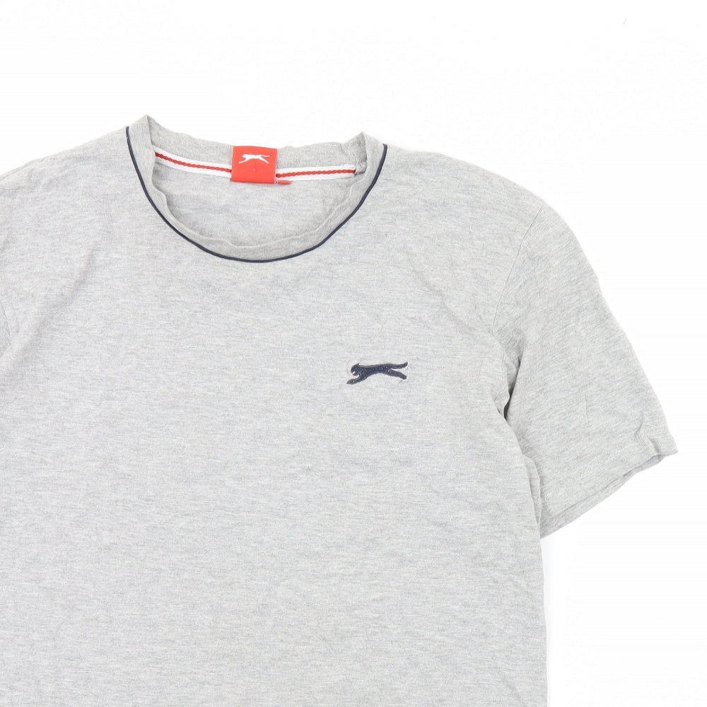 Slazenger Mens Grey    T-Shirt Size L