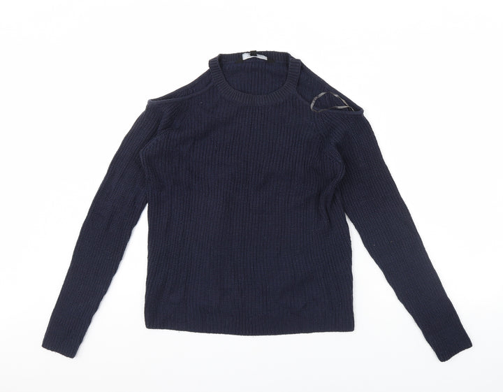 New Look Girls Blue   Pullover Jumper Size 12 Years