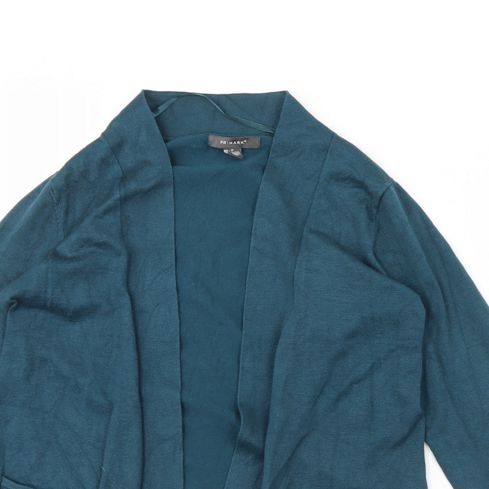 Primark Womens Green   Cardigan Jumper Size M