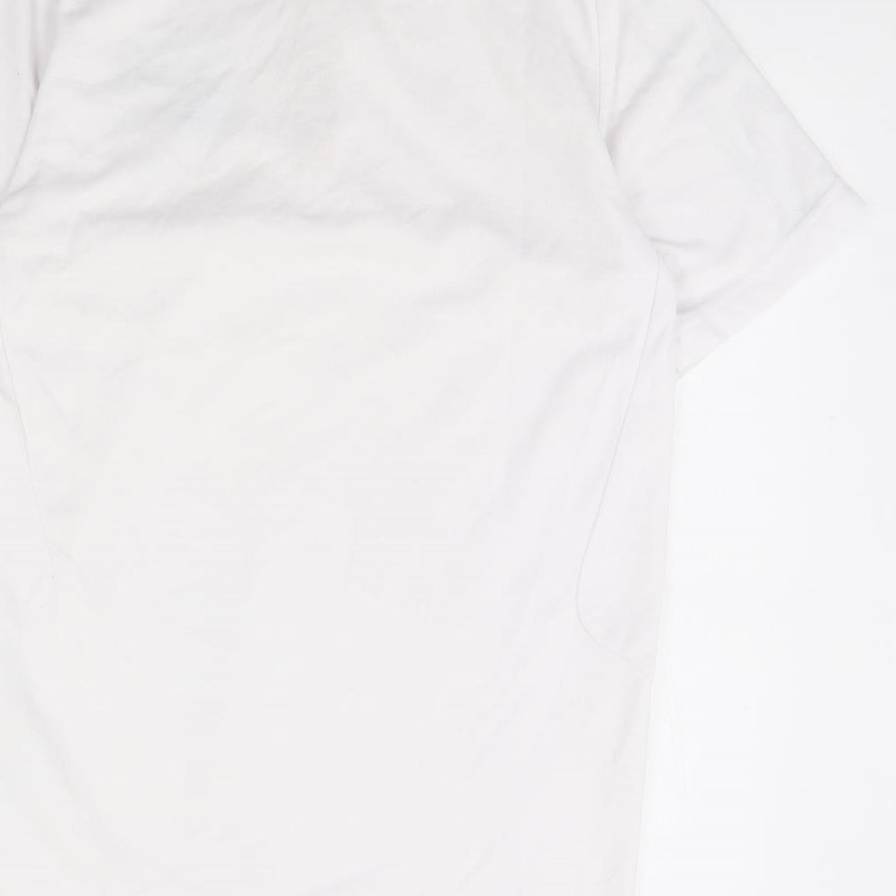 adidas Mens White    Polo Size S