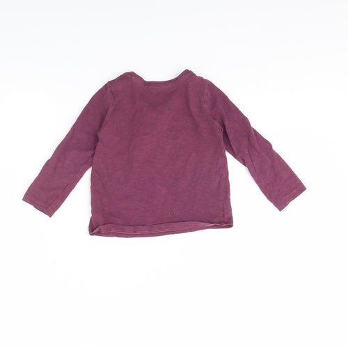 TU Girls Purple   Basic T-Shirt Size 18-24 Months