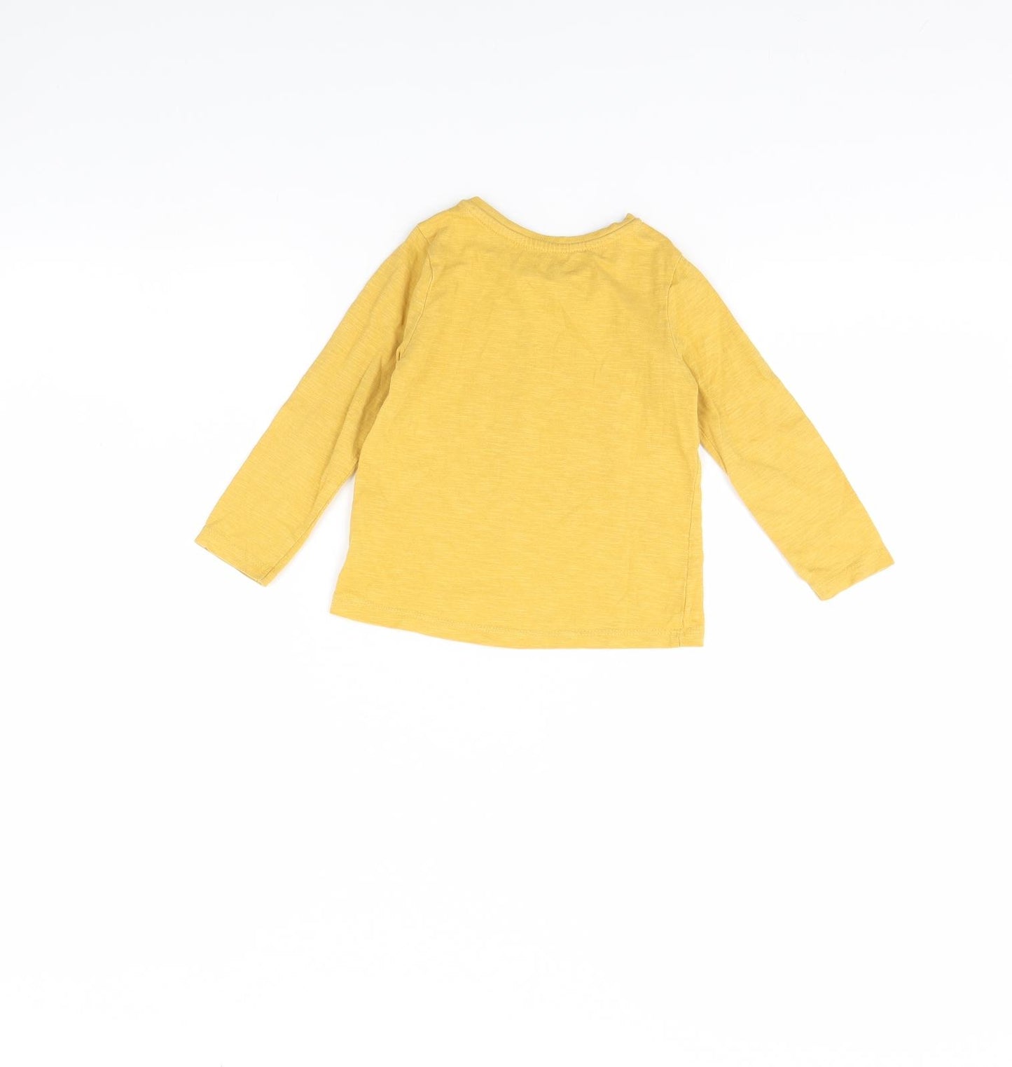 TU Girls Yellow   Basic T-Shirt Size 18-24 Months