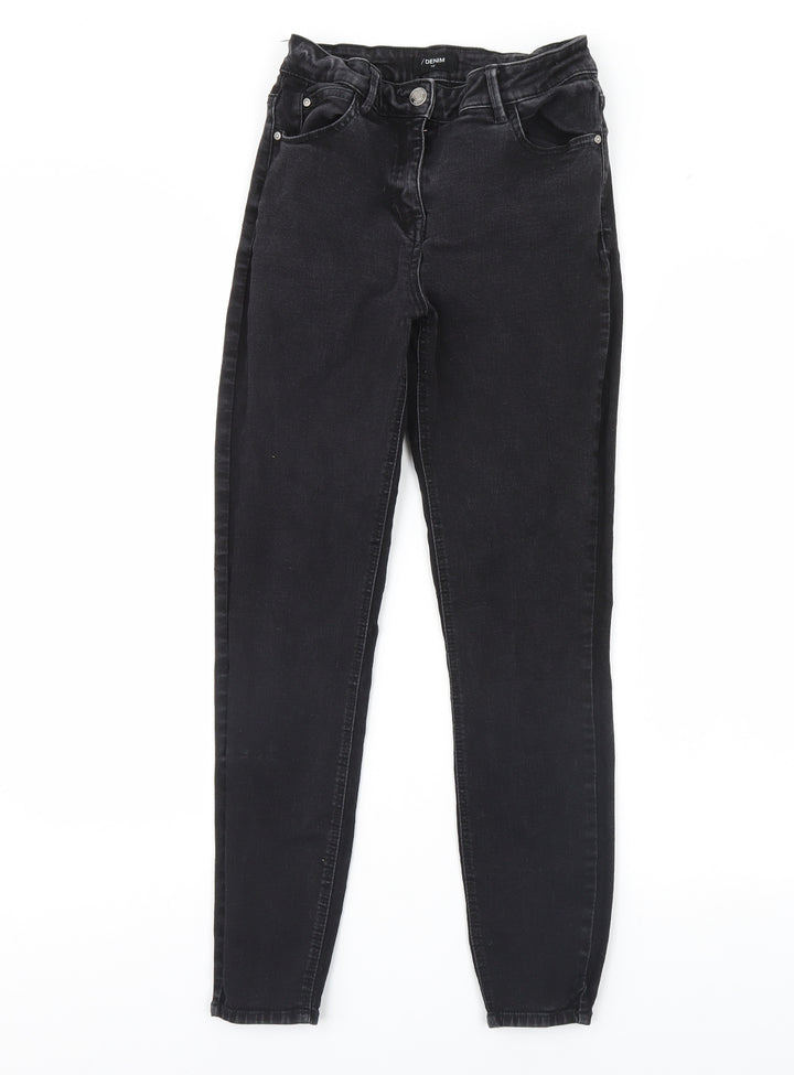 Denim Womens Black  Denim Skinny Jeans Size 10 L26 in