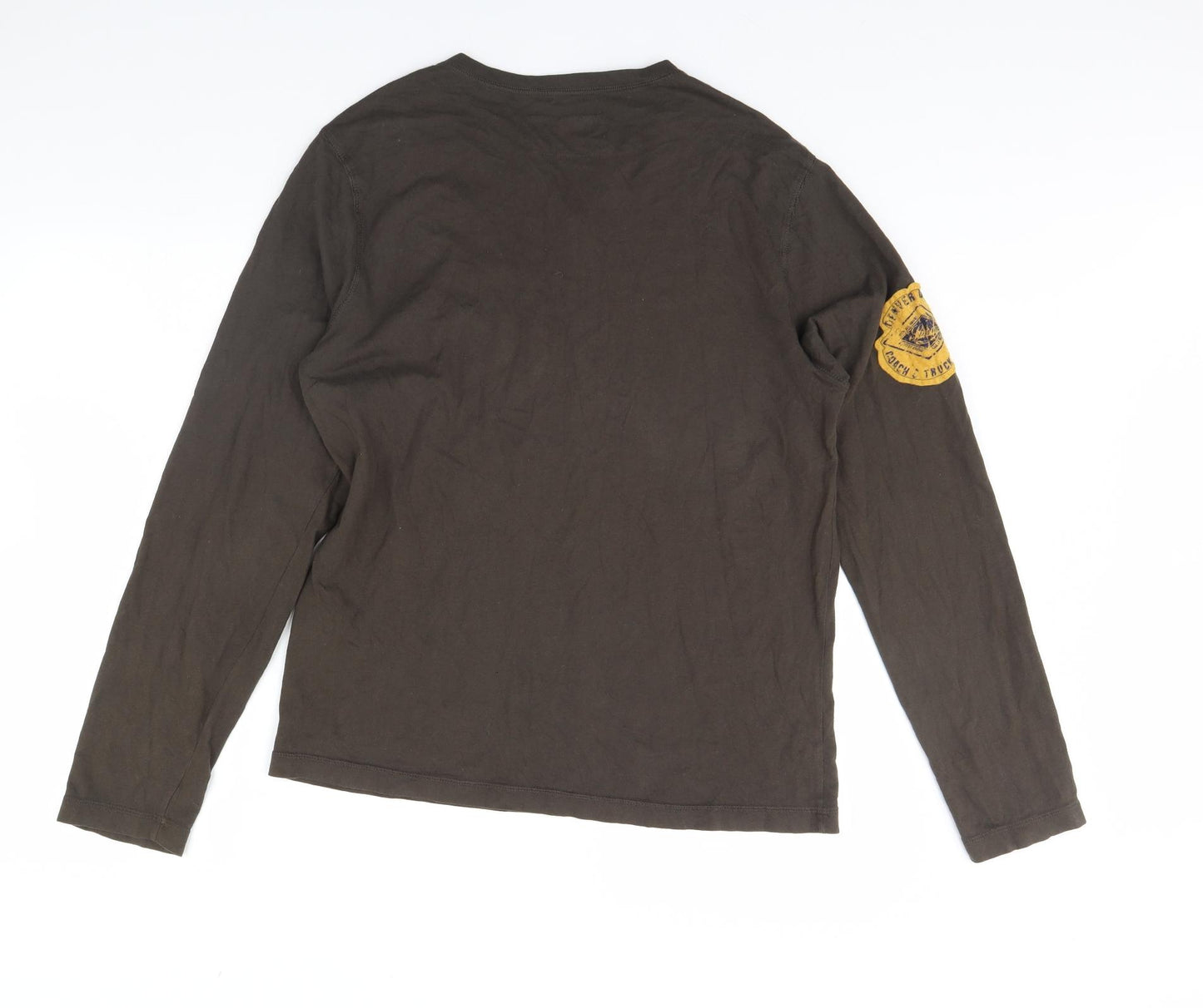 River Island Mens Brown    T-Shirt Size S
