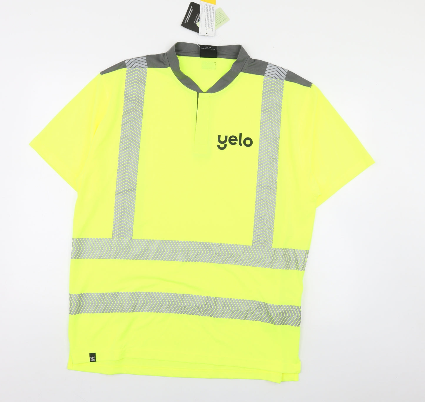 Leo Workwear Mens Green    T-Shirt Size XL