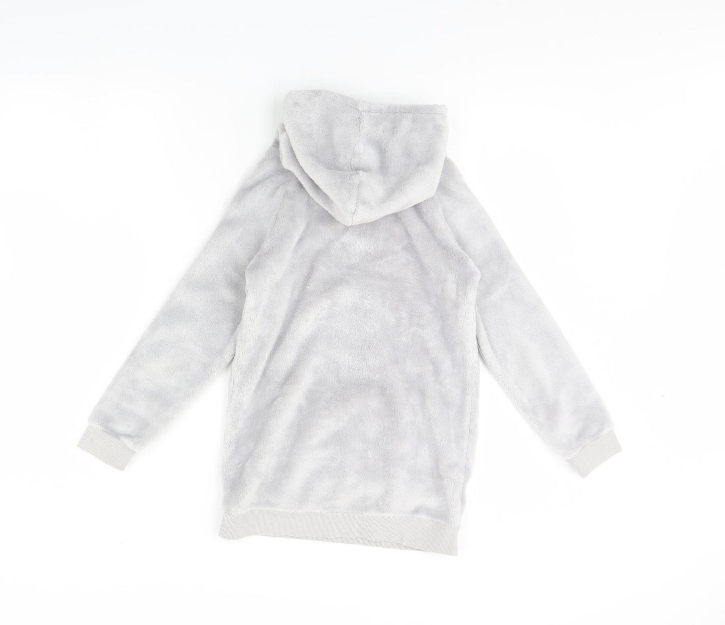 H&M Girls Grey   Pullover Hoodie Size 6 Years