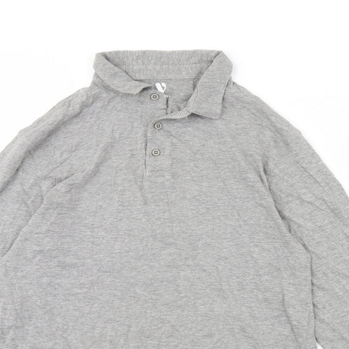 Very Mens Grey    Polo Size M