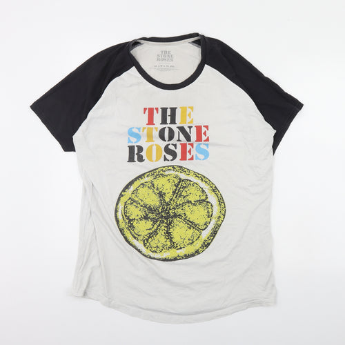 The stone roses Mens Grey    T-Shirt Size XL