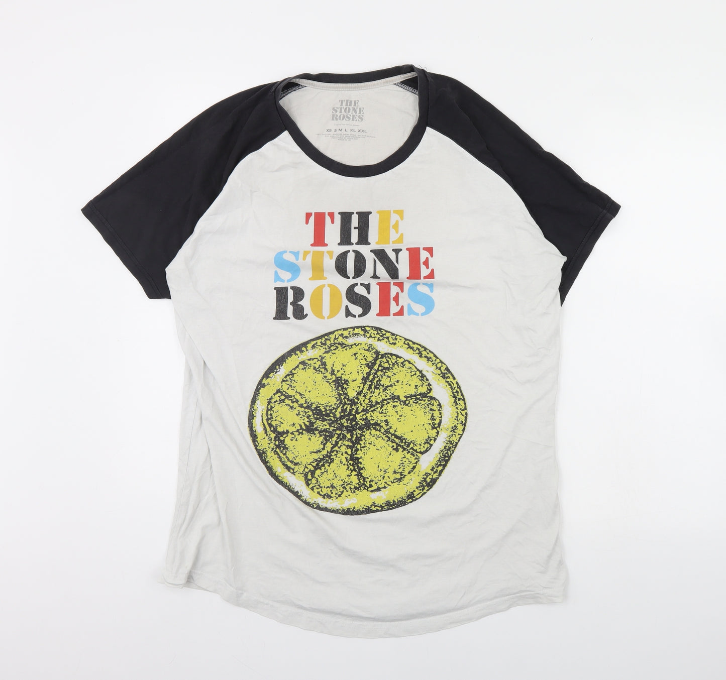The stone roses Mens Grey    T-Shirt Size XL