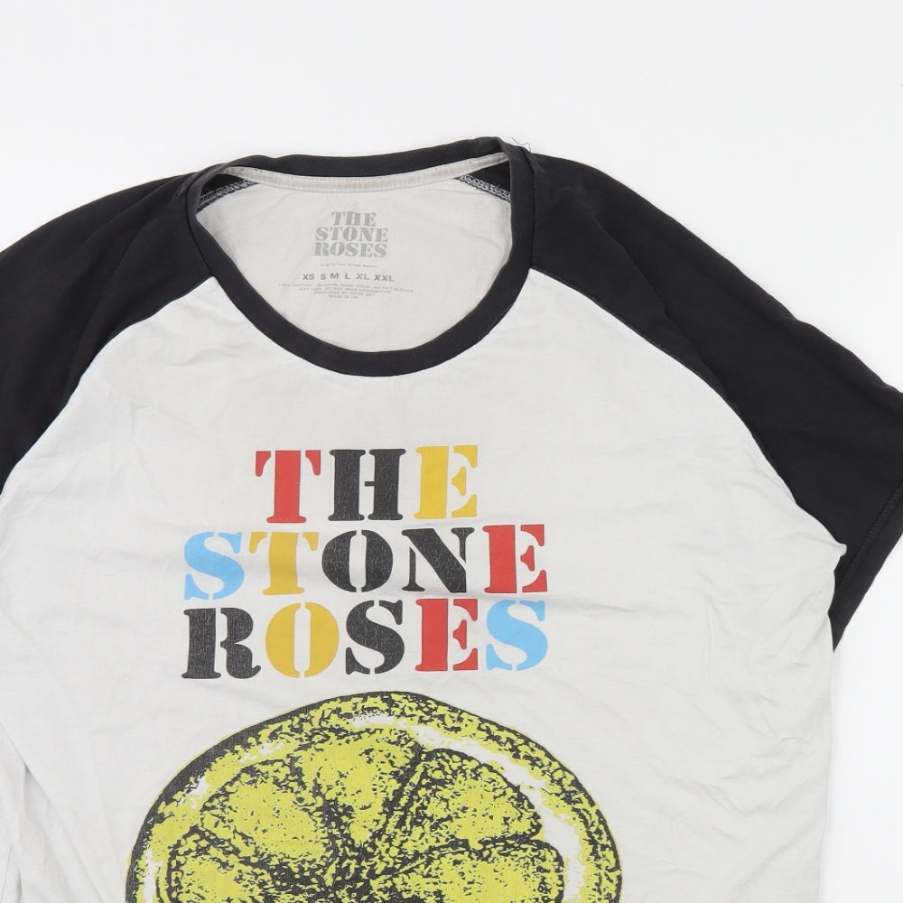 The stone roses Mens Grey    T-Shirt Size XL