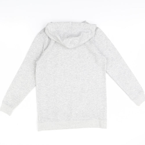 Papaya Womens Grey   Pullover Hoodie Size S
