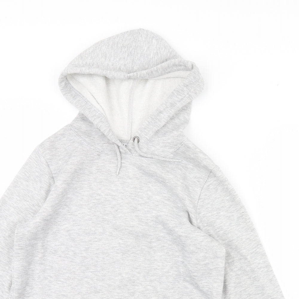 Papaya Womens Grey   Pullover Hoodie Size S