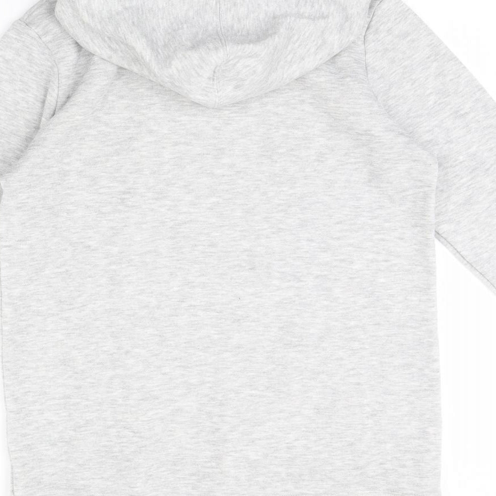 Papaya Womens Grey   Pullover Hoodie Size S
