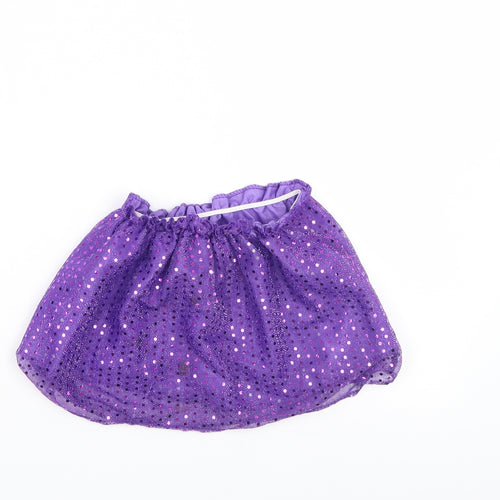 dream dazzlers Girls Purple   Mini Skirt Size 3 Years