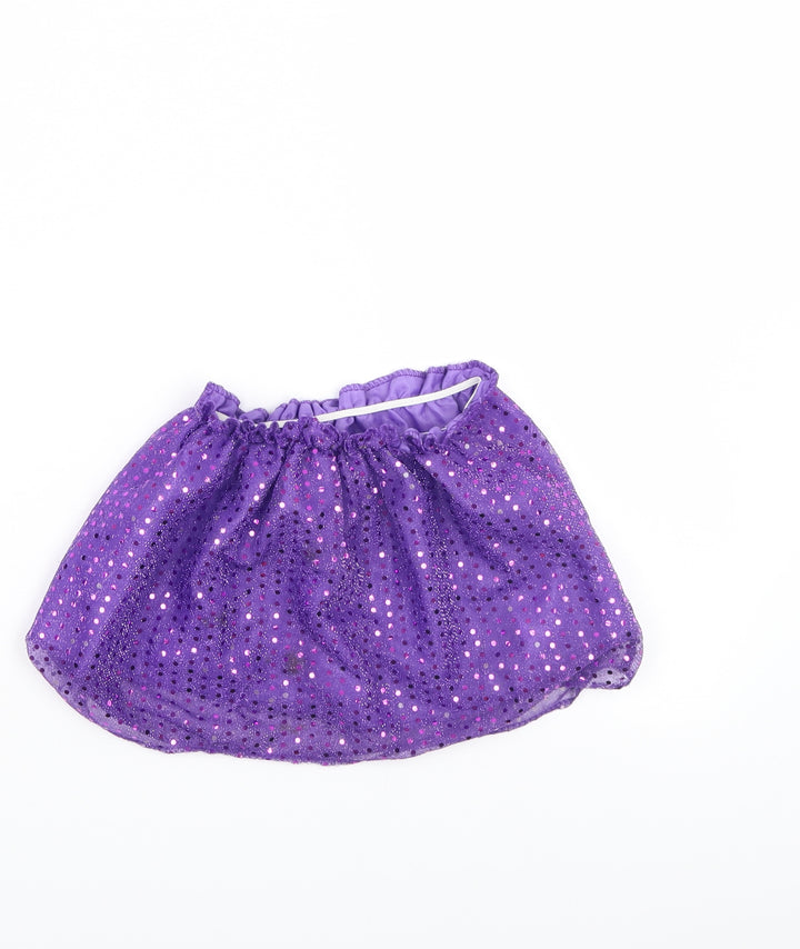 dream dazzlers Girls Purple   Mini Skirt Size 3 Years