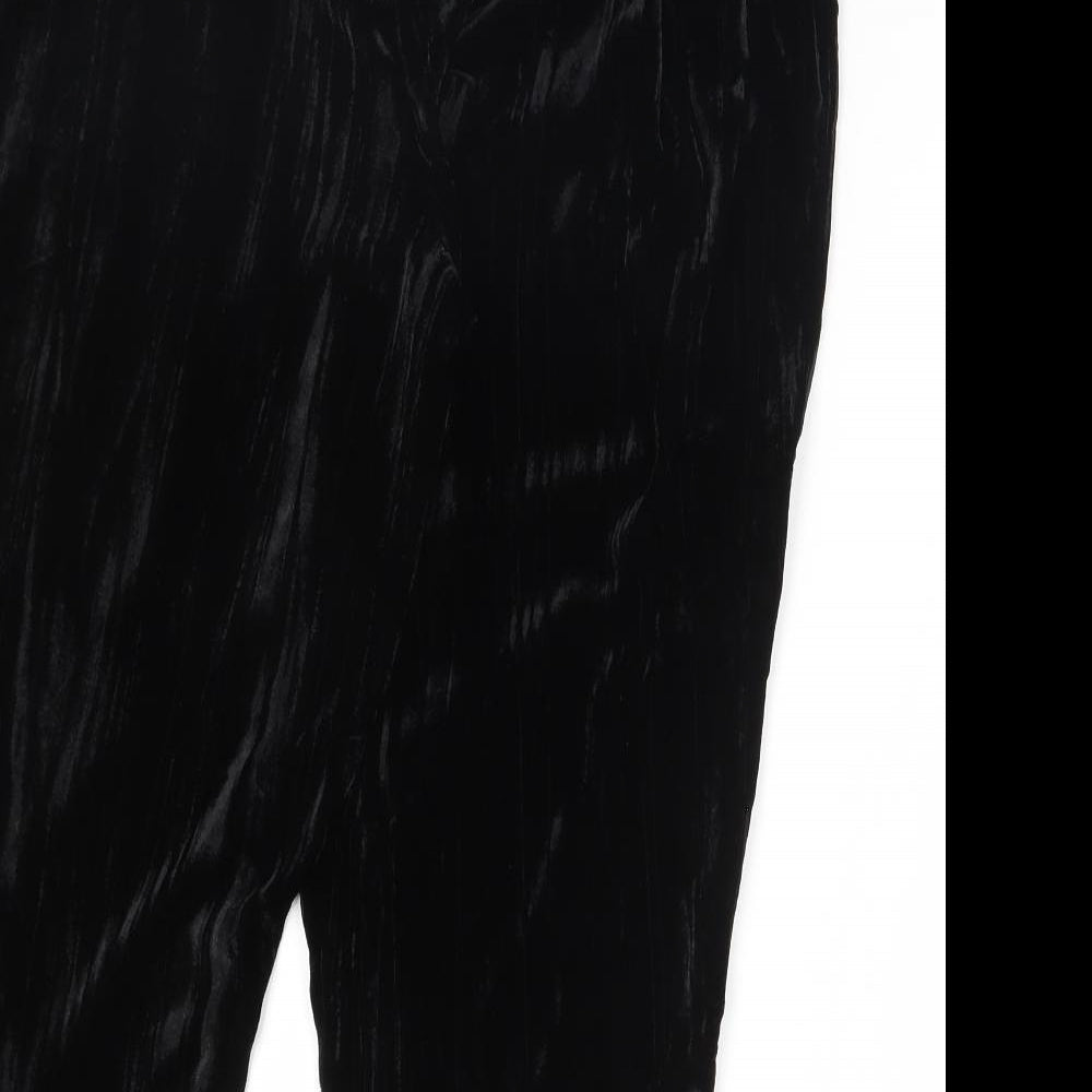 Capsule Womens Black   Trousers  Size 14 L28 in