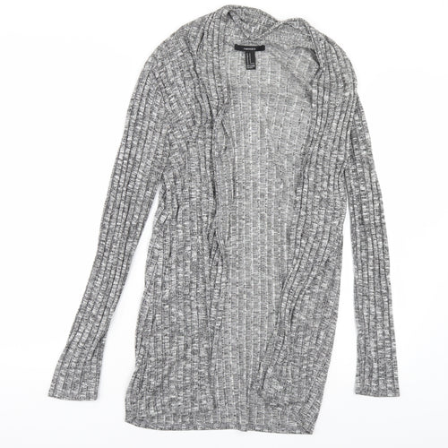 FOREVER 21 Womens Grey   Cardigan Jumper Size M