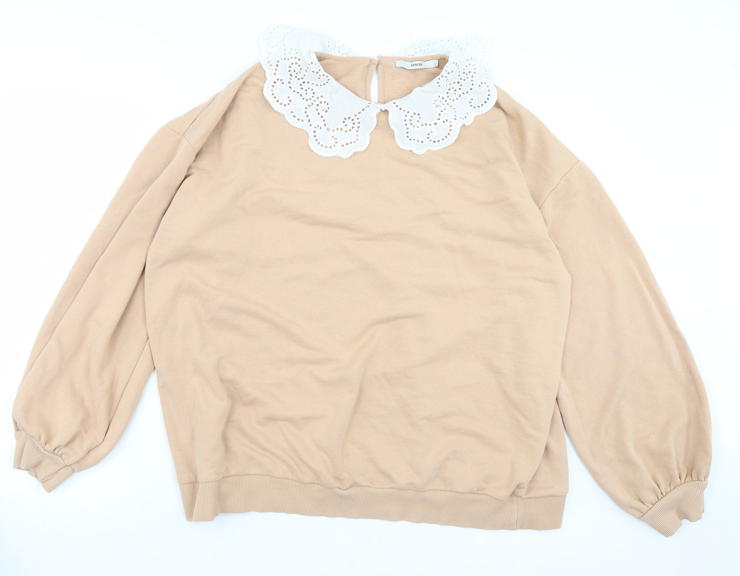 George  Womens Beige   Pullover Jumper Size XL
