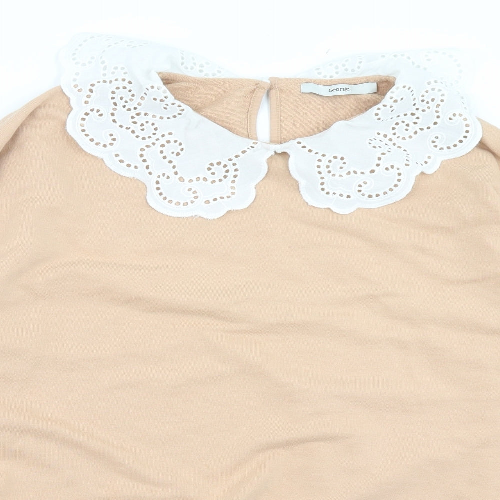 George  Womens Beige   Pullover Jumper Size XL