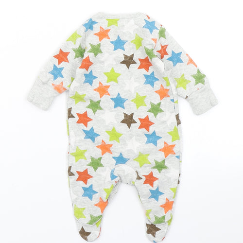 NEXT Boys Grey   Babygrow One-Piece Size Newborn