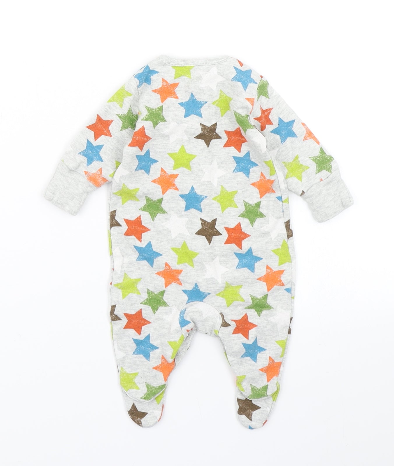 NEXT Boys Grey   Babygrow One-Piece Size Newborn