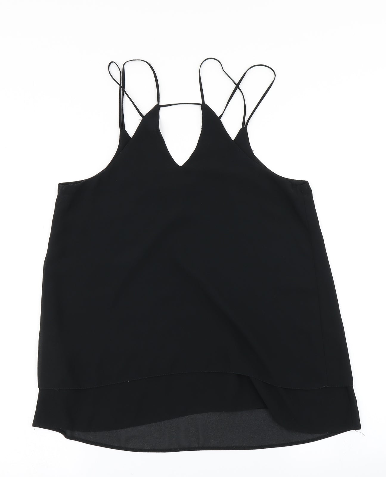New Look Womens Black   Camisole Blouse Size 8