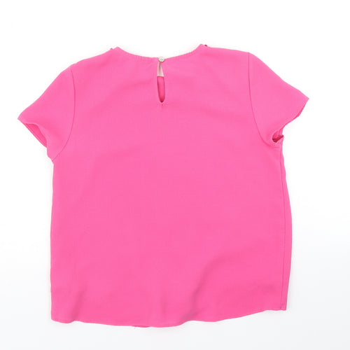George Girls Pink   Basic Blouse Size 10 Years