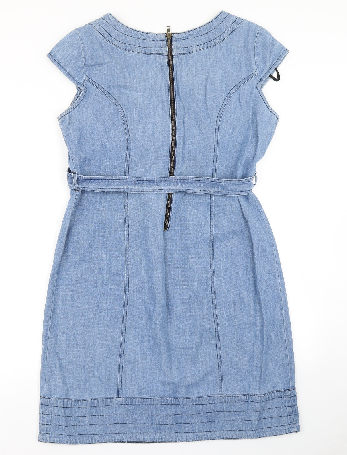 Pepperberry Womens Blue  Denim A-Line  Size 16