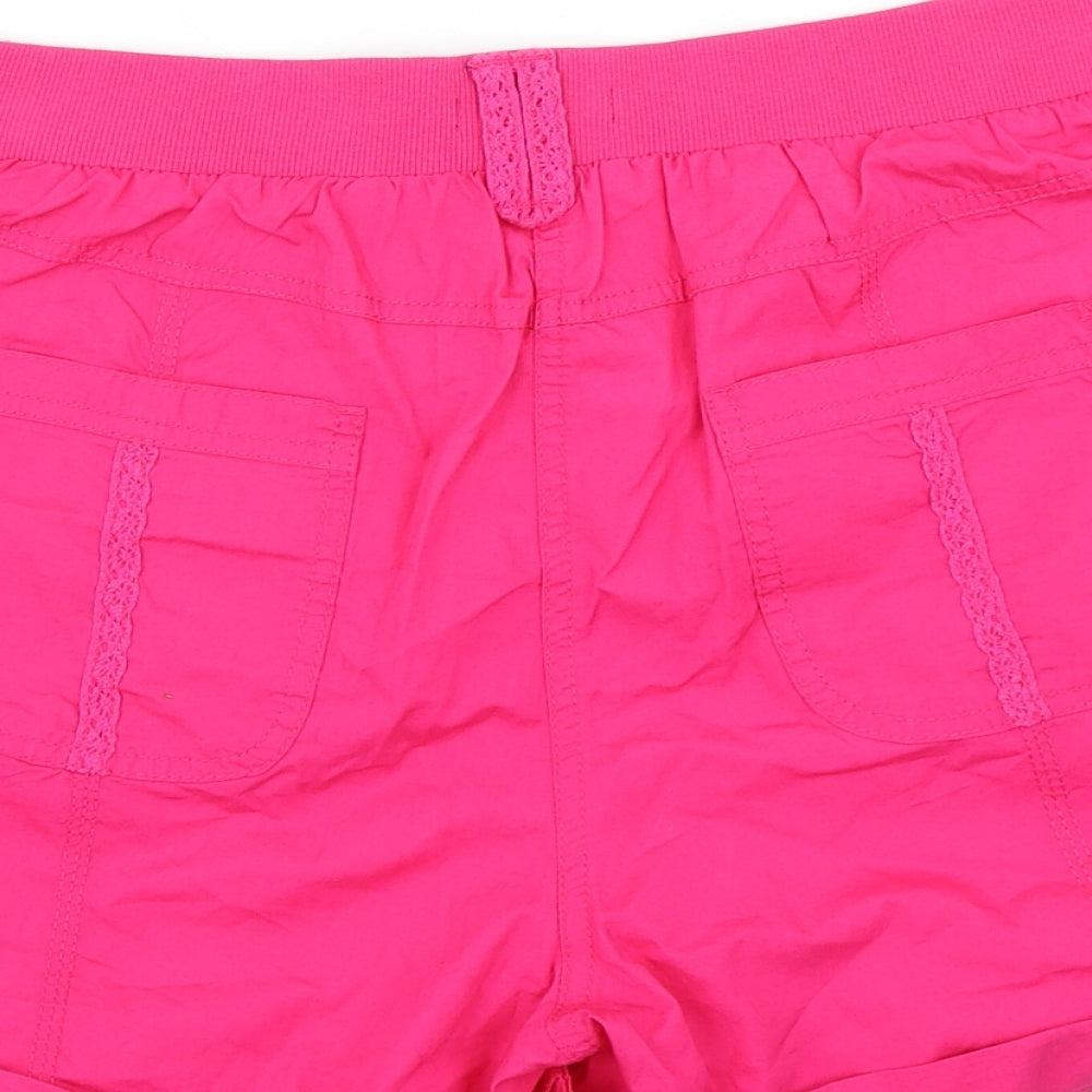 George Womens Pink   Cargo Shorts Size 18
