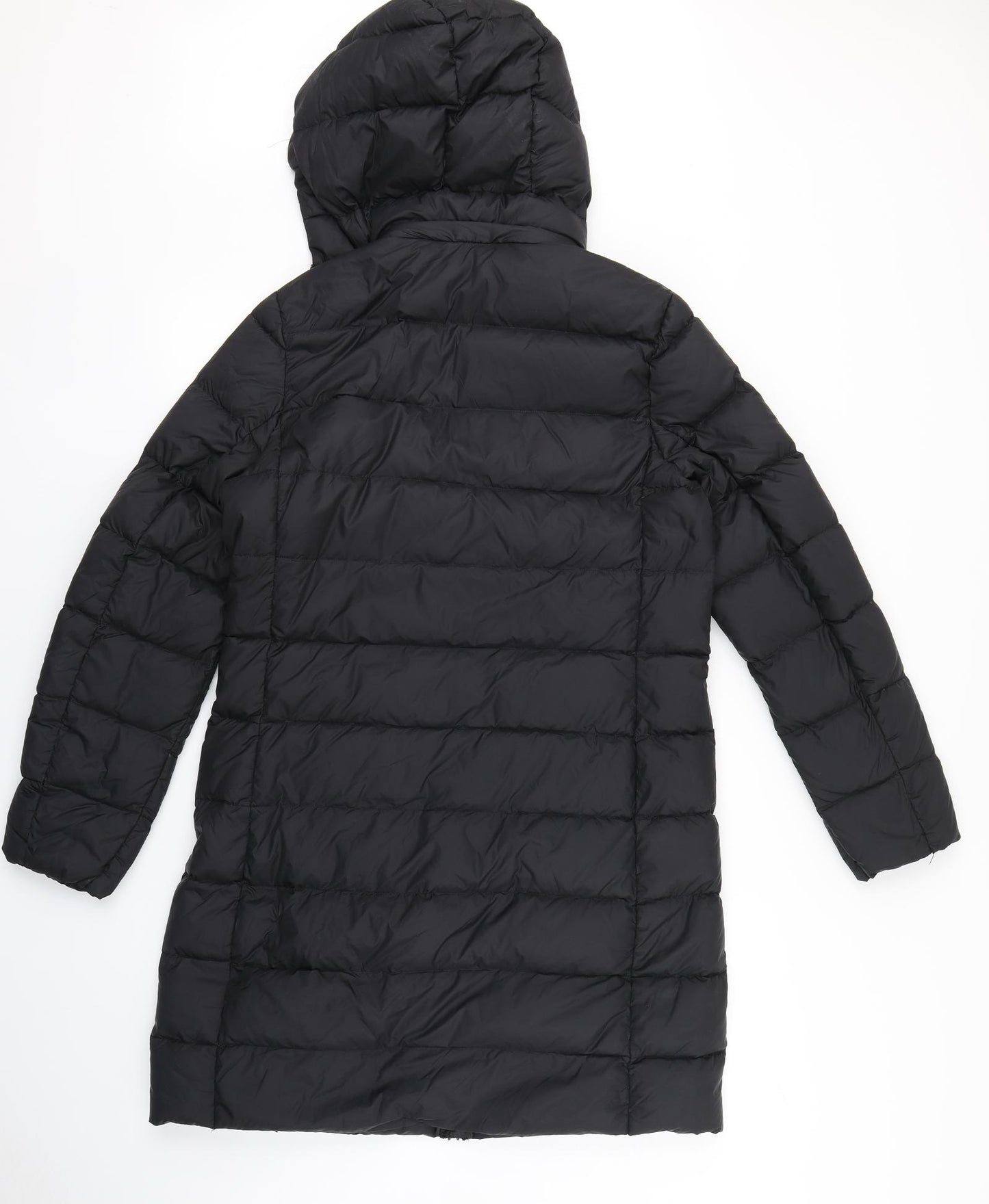 M&S Womens Black   Puffer Jacket Coat Size 12