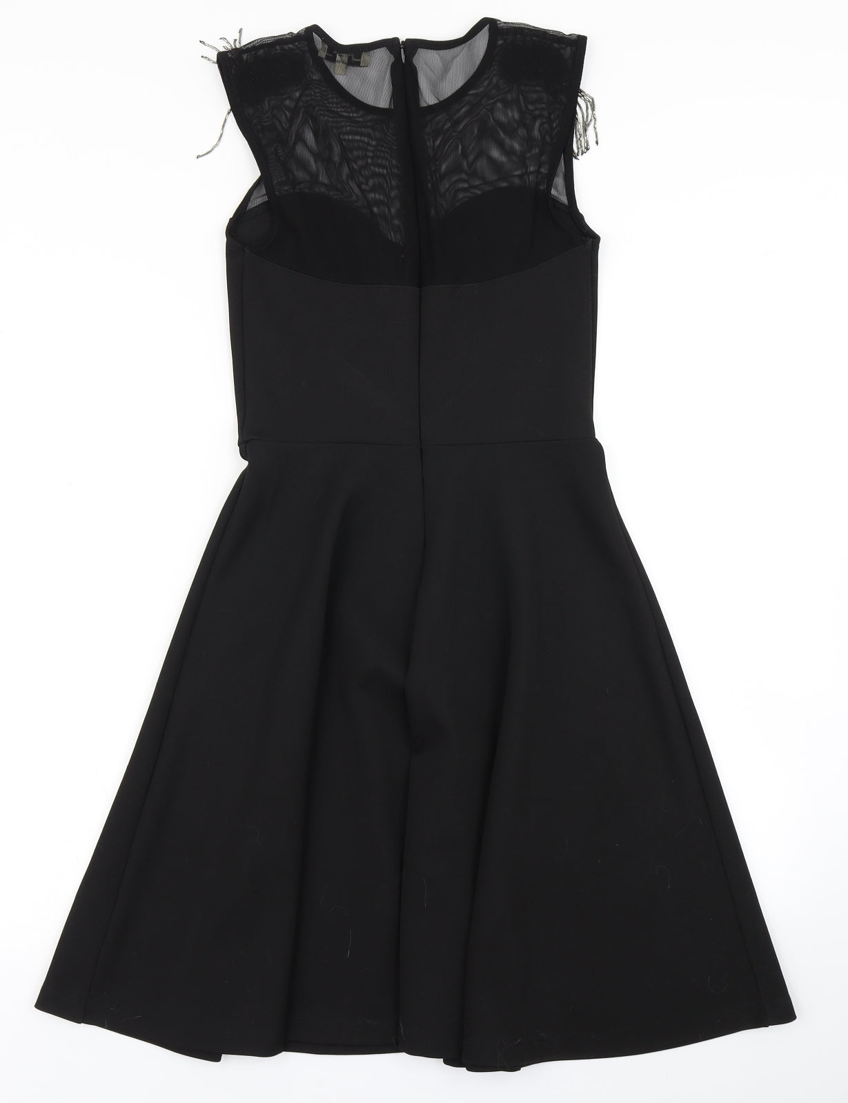 Papaya Womens Black   Skater Dress  Size 8