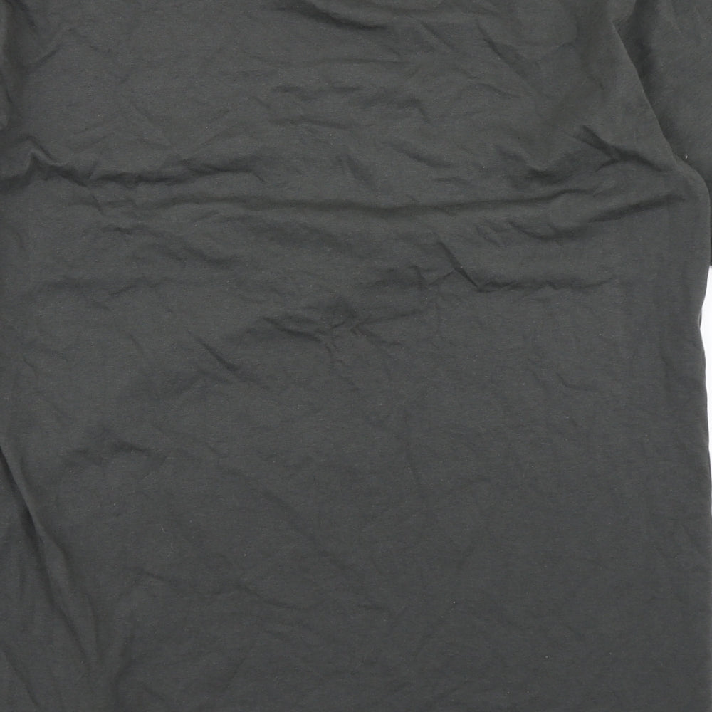 Fruti of the Loom Mens Grey    T-Shirt Size L