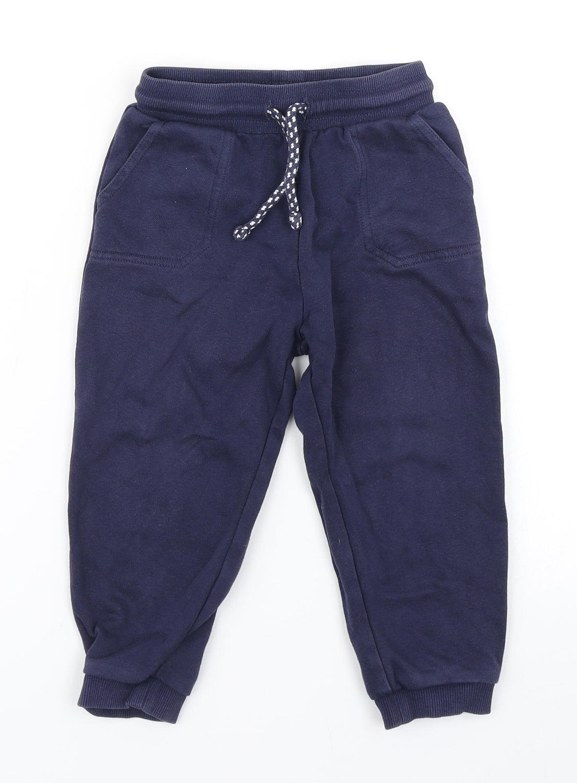 George Boys Blue   Jogger Trousers Size 2-3 Years