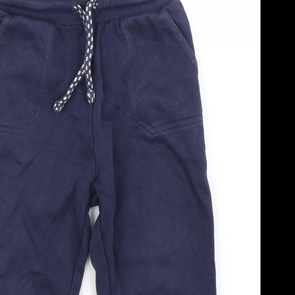 George Boys Blue   Jogger Trousers Size 2-3 Years