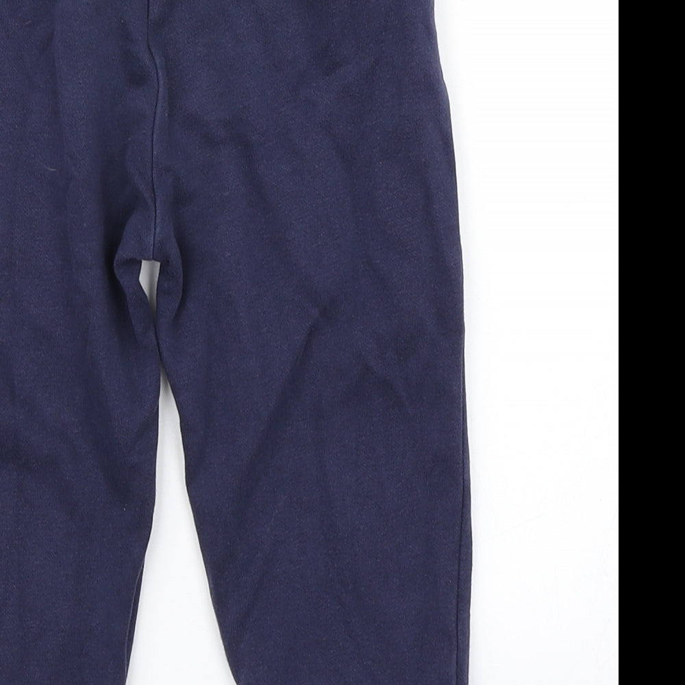 George Boys Blue   Jogger Trousers Size 2-3 Years