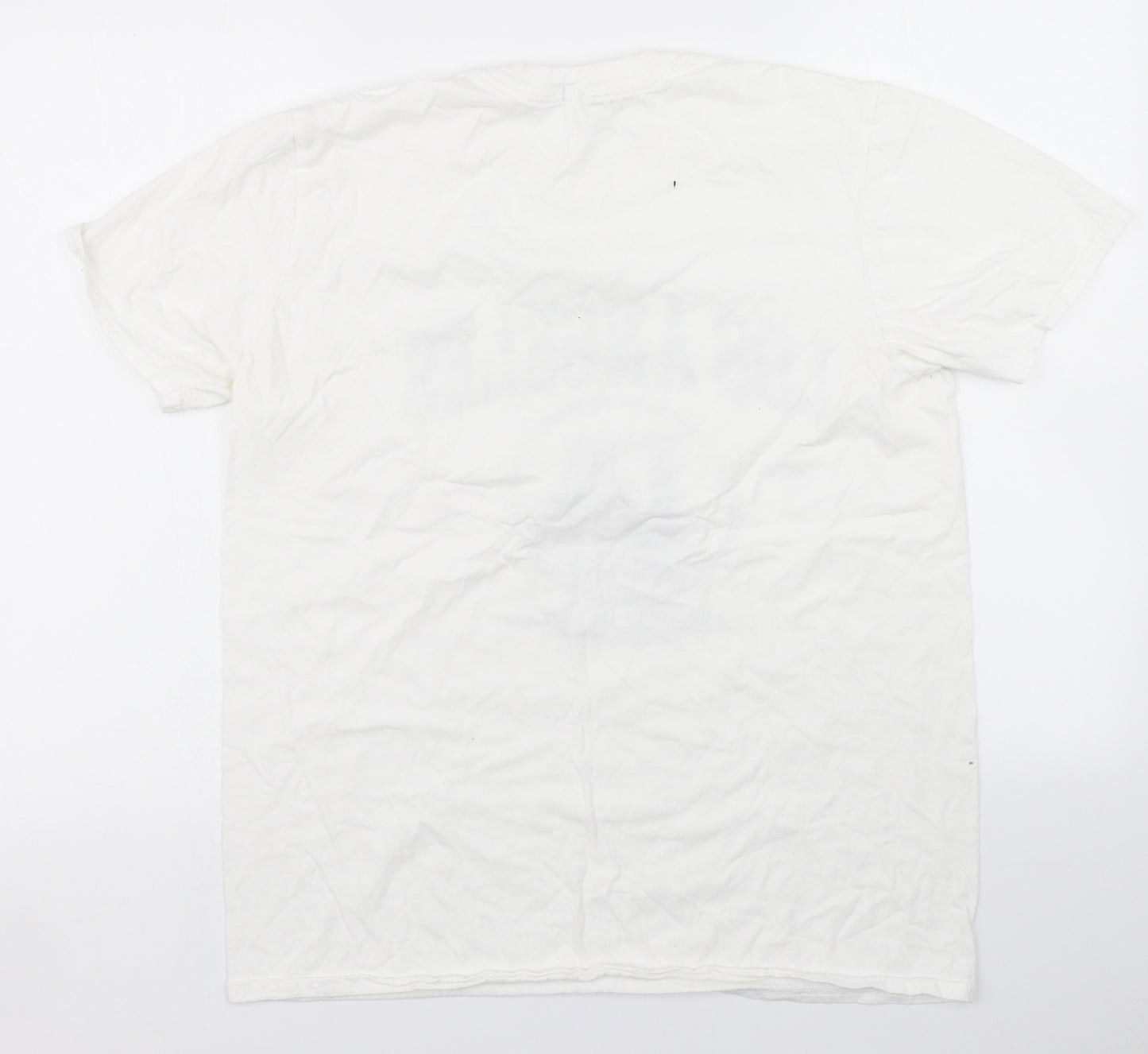 Nasty Gal Womens White   Basic T-Shirt Size 14