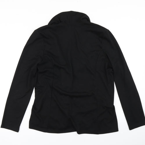 Peacocks Womens Black   Jacket Blazer Size L