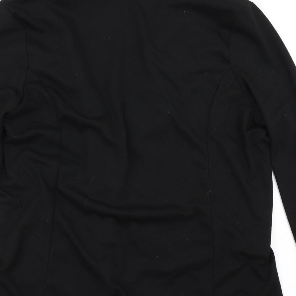 Peacocks Womens Black   Jacket Blazer Size L